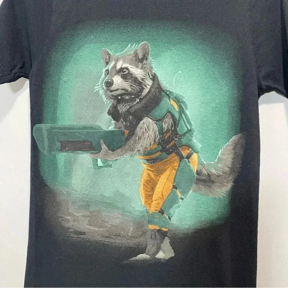Marvel Guardians Of The Galaxy Black shirt size XS - Picture 3 of 8